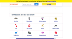 Desktop Screenshot of imclassified.com