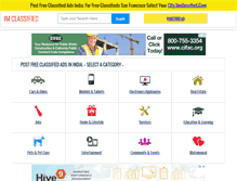 Tablet Screenshot of imclassified.com